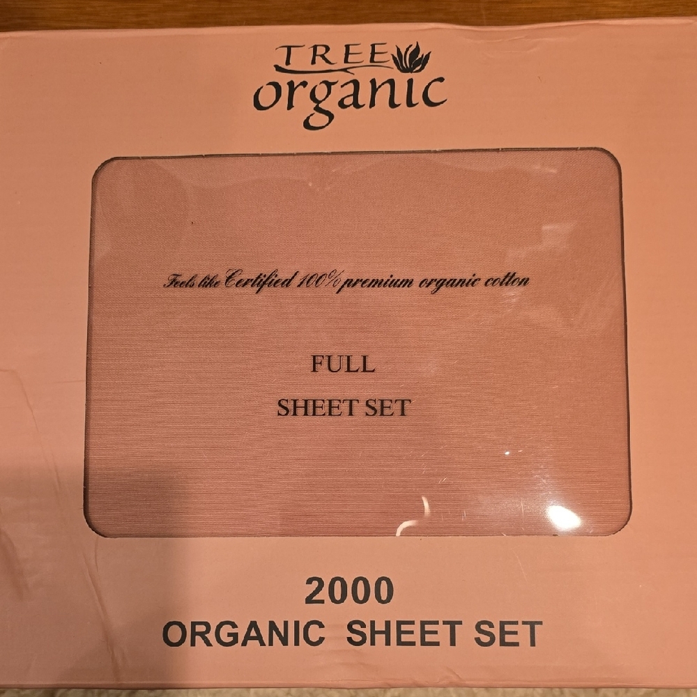 Tree Organic Full Sheet Set